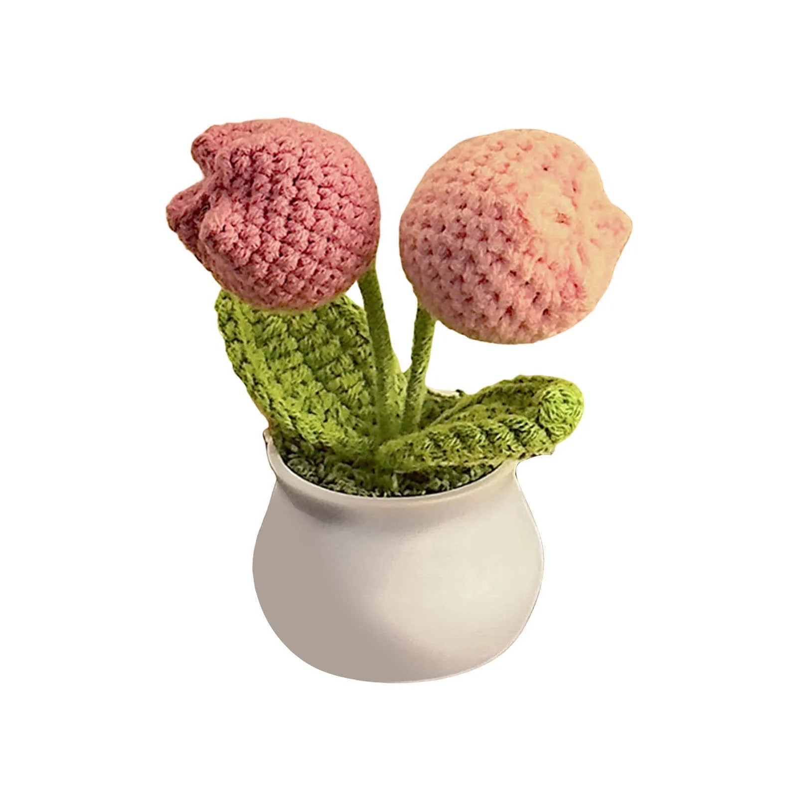 Handgefertige Häkelblumen