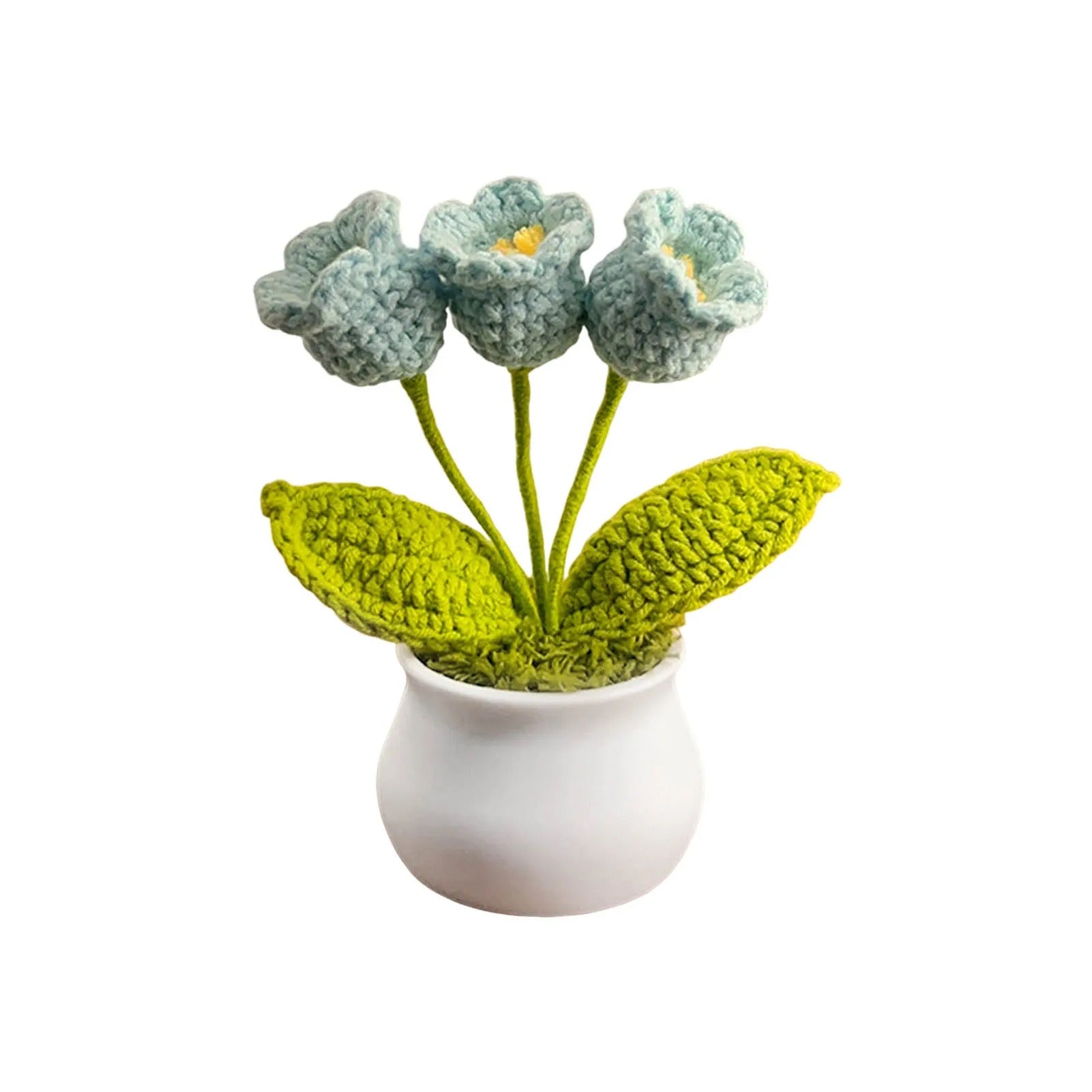 Handgefertige Häkelblumen